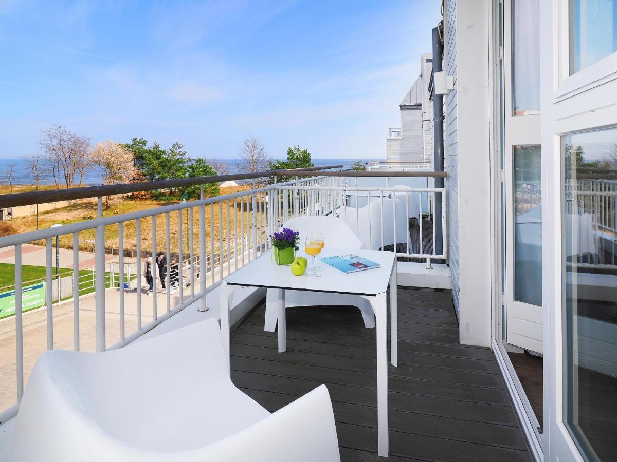 Seebruecke Heringsdorf - Appartement Mit 1 Schlafzimmer Und Balkon S7 Eksteriør bilde